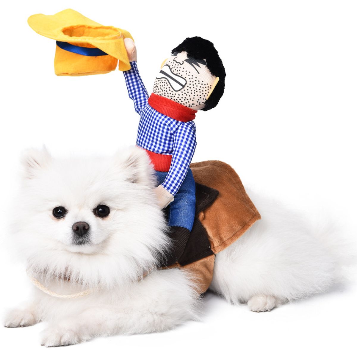 VATYERTY - Disfraz de Perro - Vaquero Cabalgando S