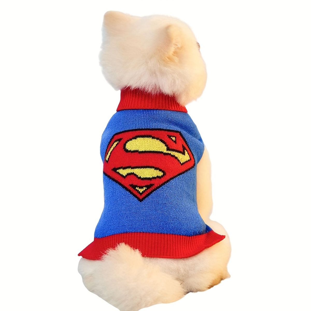 VATYERTY - Chaleco de Perro con Estampado de Superhéroe - Tejido M