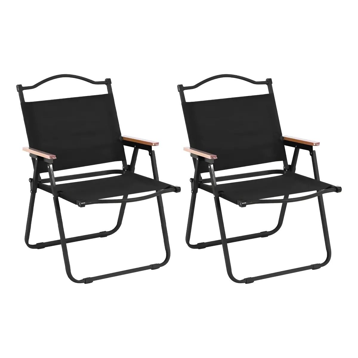 NO LOGO - Sillas Plegables Camping Playa Picnic Pesca Portátil x 2.