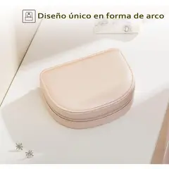 WELDMON - Joyero Organizador Espejo Portátil Caja Joyas-rosa…