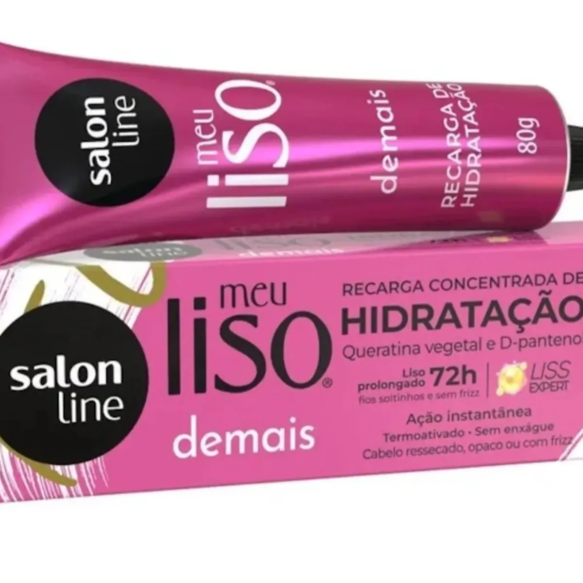SALON LINE - RECARGA DE HIDRATACION MEU LISO DE 80GR SALONLINE