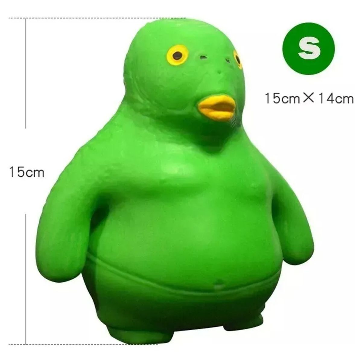 GENERICO - Pez Verde De Juguete Anti Estrés Viral Sensorial