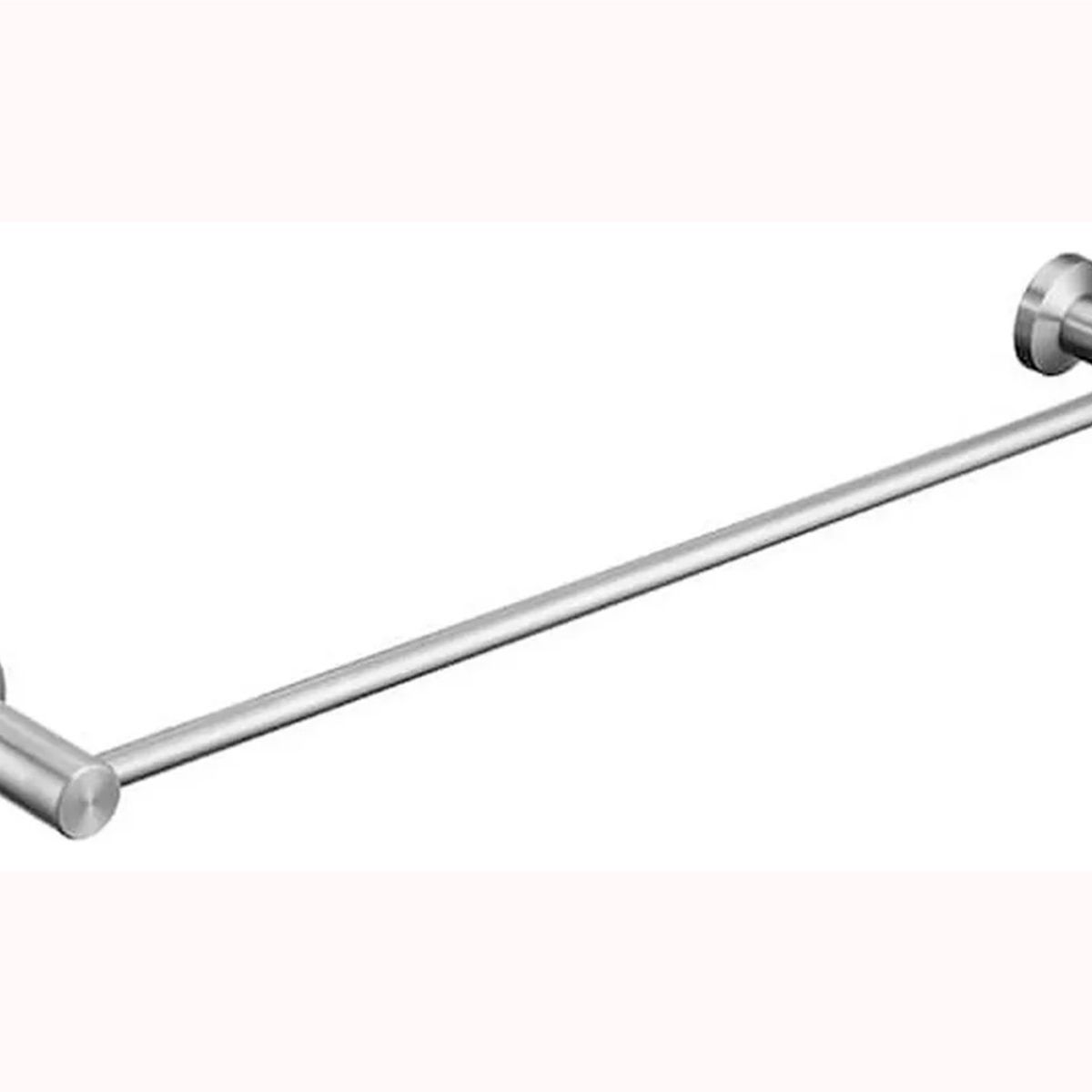 GENERICO - Barra de baño porta toalla acero inoxidable 60 cm
