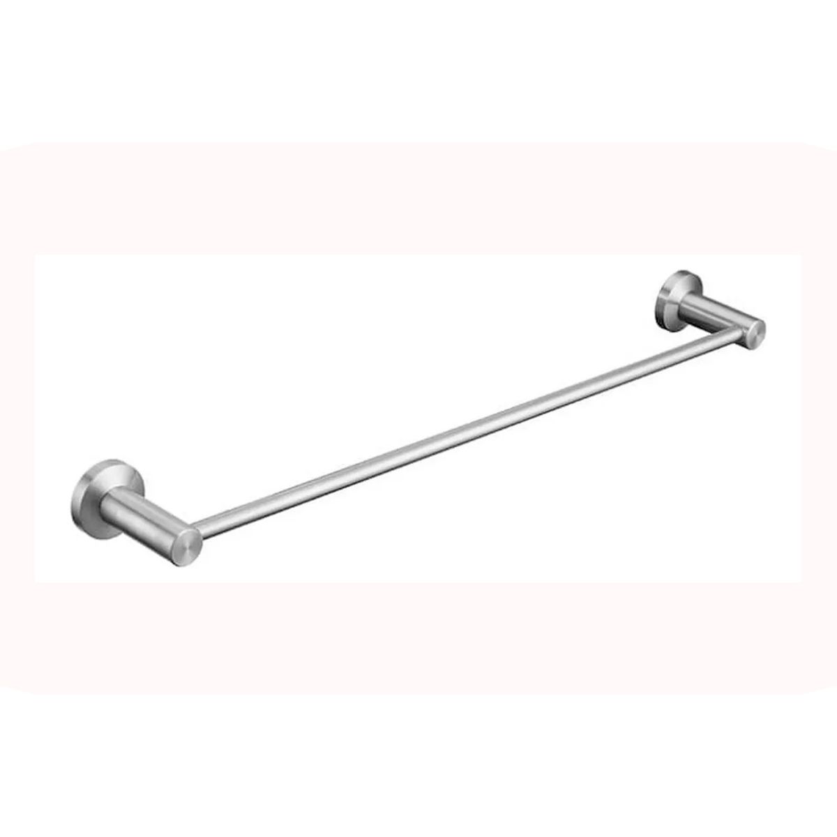 GENERICO - Barra de baño porta toalla acero inoxidable 60 cm