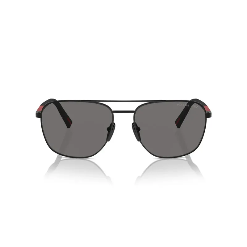 PRADA - Lentes De Sol Prada Linea Rossa SPS 54Z Negro Gris Hombre