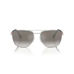 PRADA - Lentes De Sol Linea Rossa SPS 54Z Plata Gris Hombre