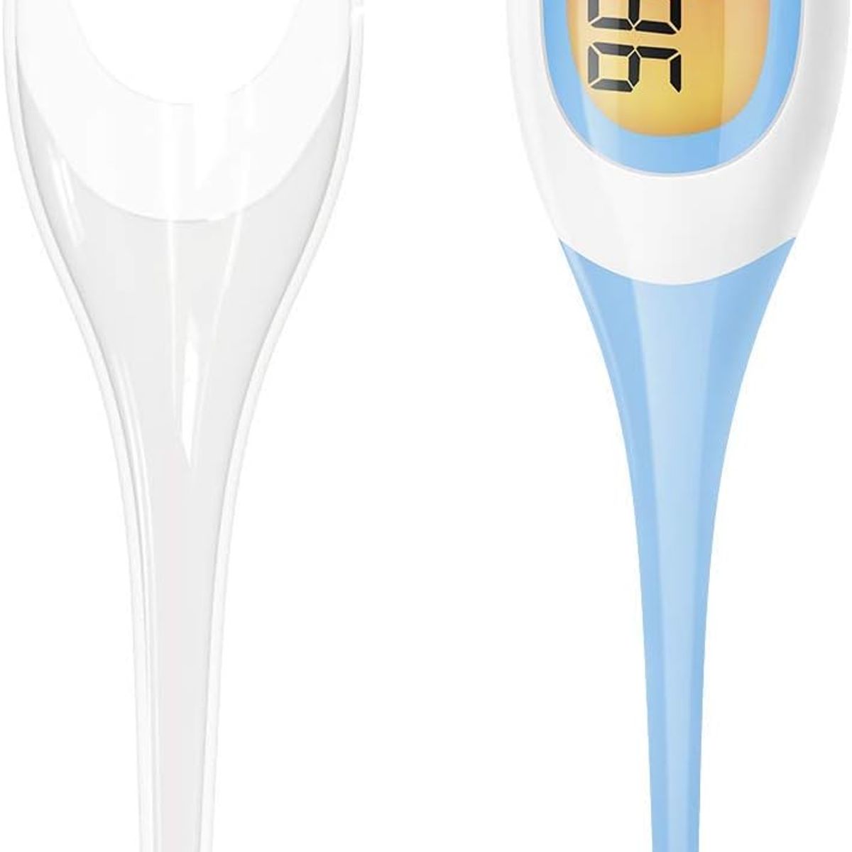 KUANGYE - Termómetro Digital Punta Flexible Lectura Rápida 8 Segundos