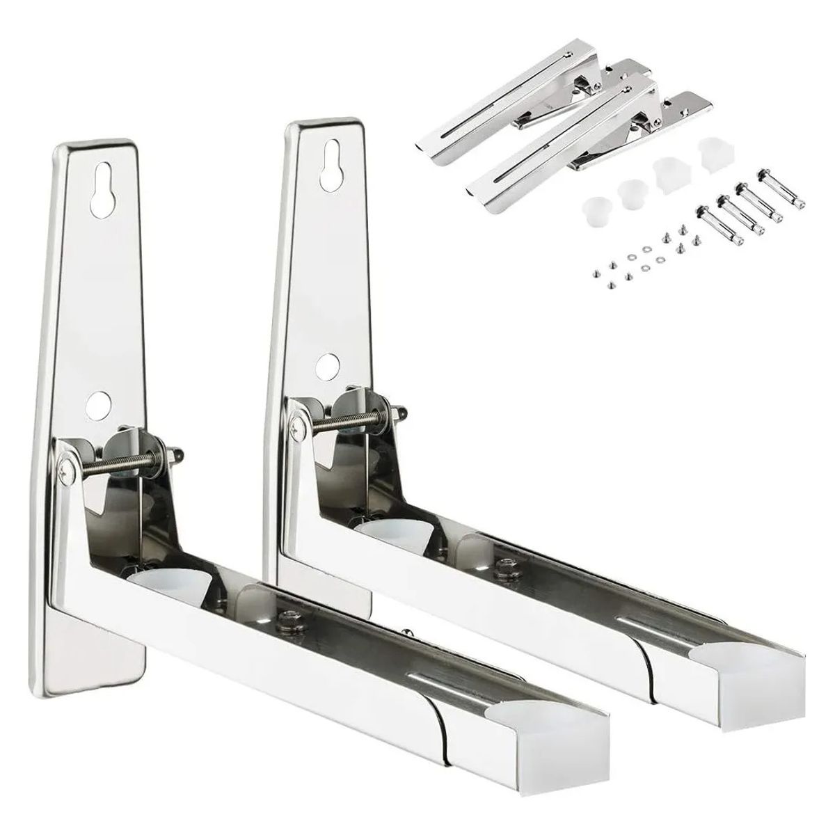 GENERICO - Soportes Plegables Para Horno Microondas En Pared