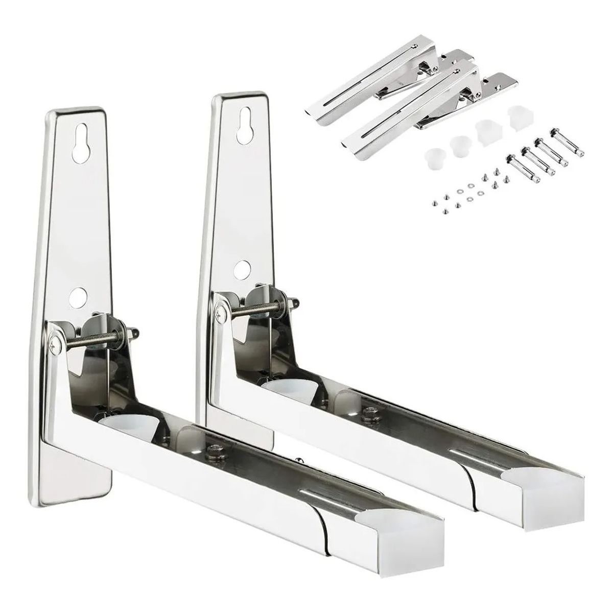 GENERICO - Soportes Plegables Para Horno Microondas En Pared