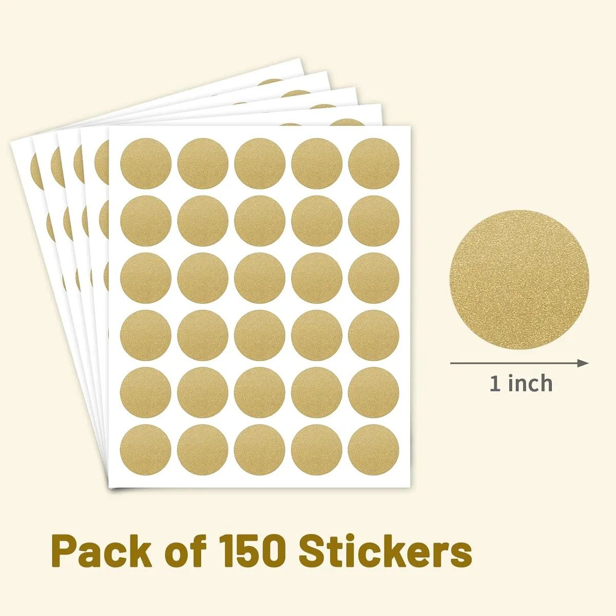 KUANGYE - 300 Stickers Raspe Y Gana,etiquetas Autoadhesivas Rascables