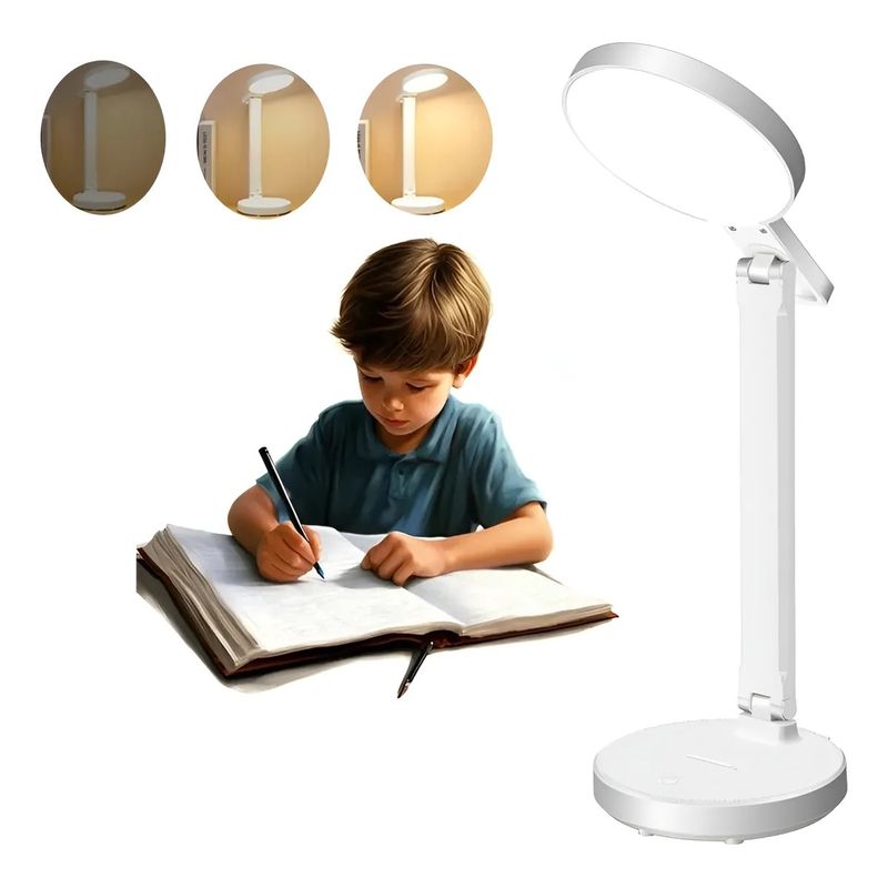 GENERICO - Lampara De Escritorio Lampara De Mesa Recargable Led Velador