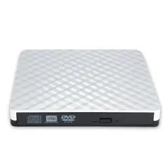 WELDMON - Grabadora CD DVD Externa USB（Blanco）