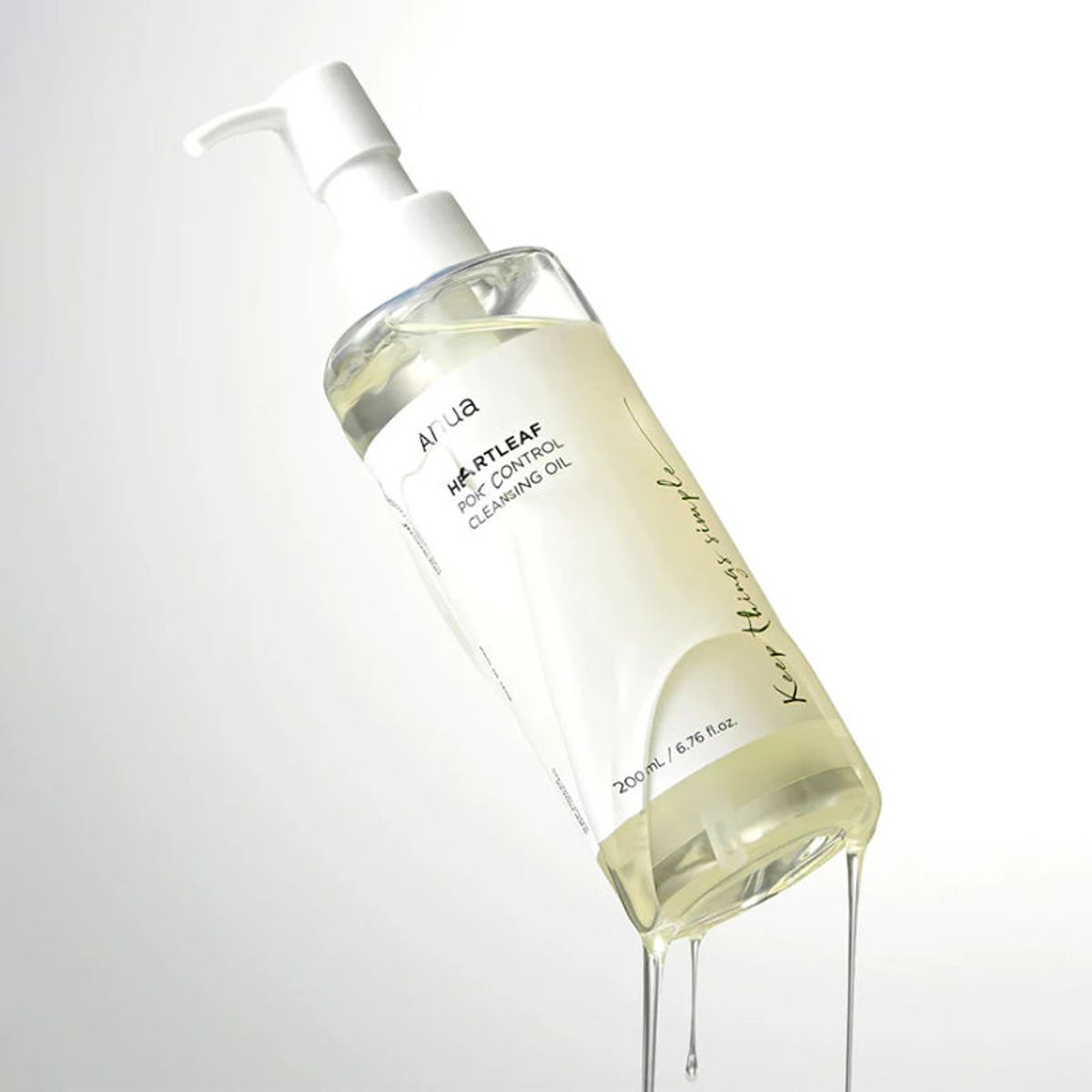 ANUA - Aceite Limpiador Facial Control Sebo Y Poros Cosmético Coreano