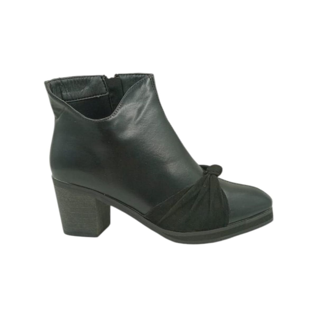 HERIEL - Botín Negro Taco Mujer