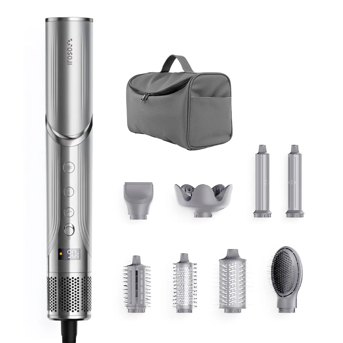 OSOJI - Secador Multiestilizador Osoji M10 - 8 en 1 + Bolso