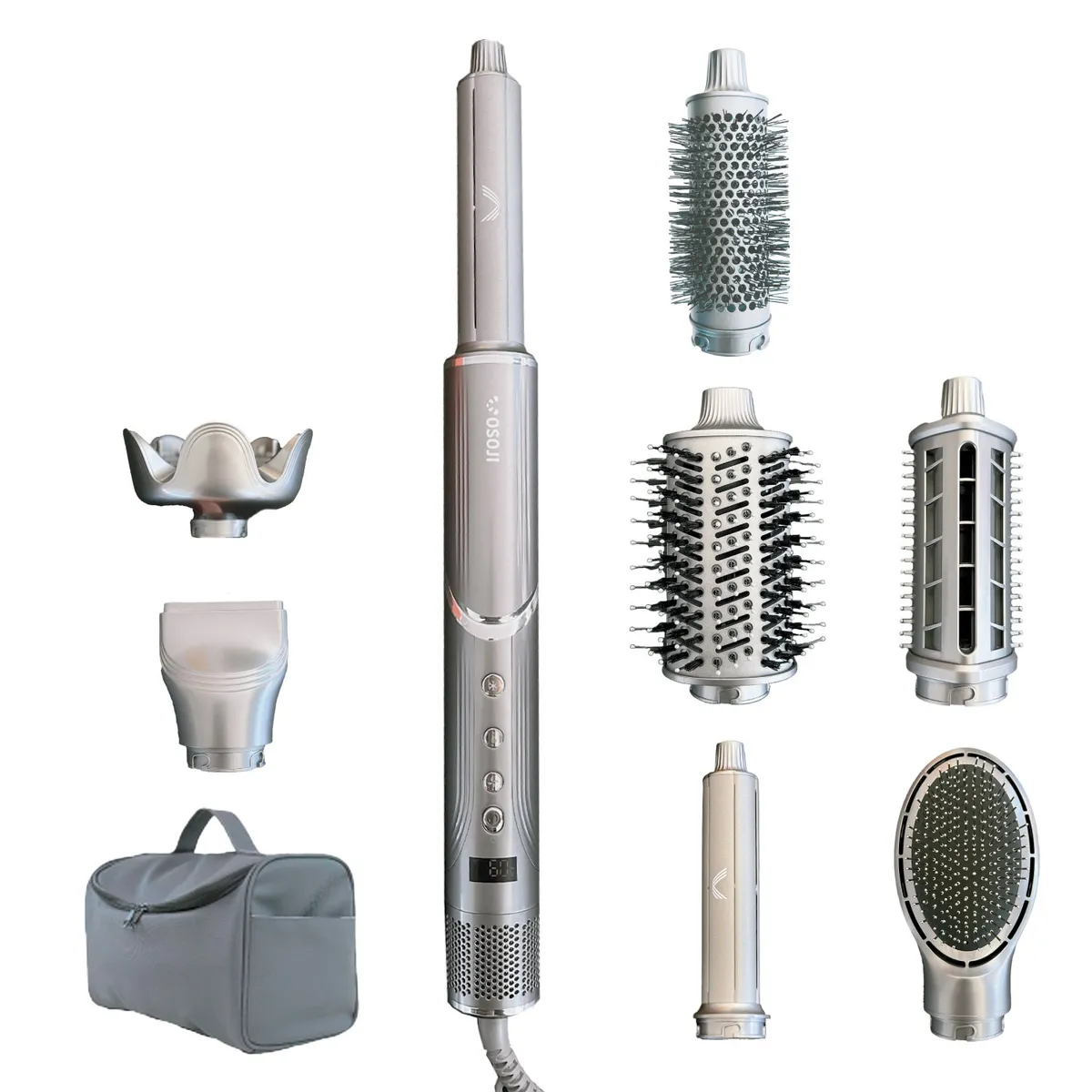 OSOJI - Secador Multiestilizador Osoji M10 - 8 en 1 + Bolso