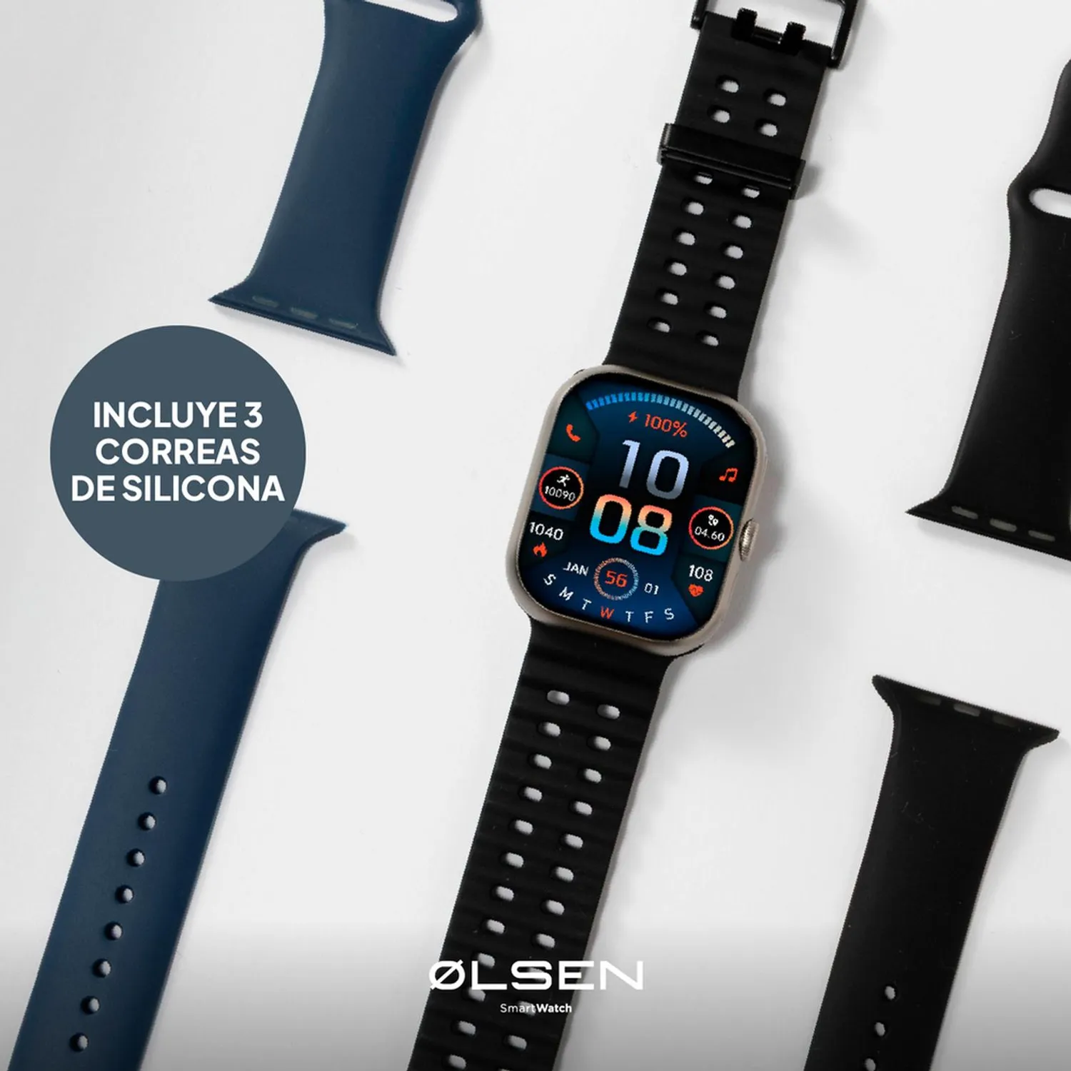 OLSEN Smartwatch Olsen Reloj Inteligente URBAN Amoled Llamadas BT