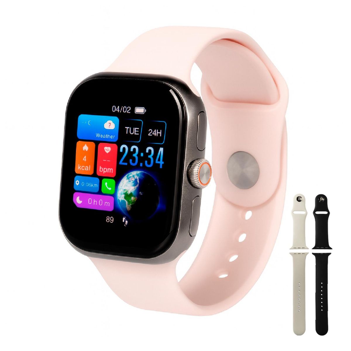 OLSEN - Smartwatch Olsen Reloj Inteligente URBAN Amoled Llamadas BT - Rosa