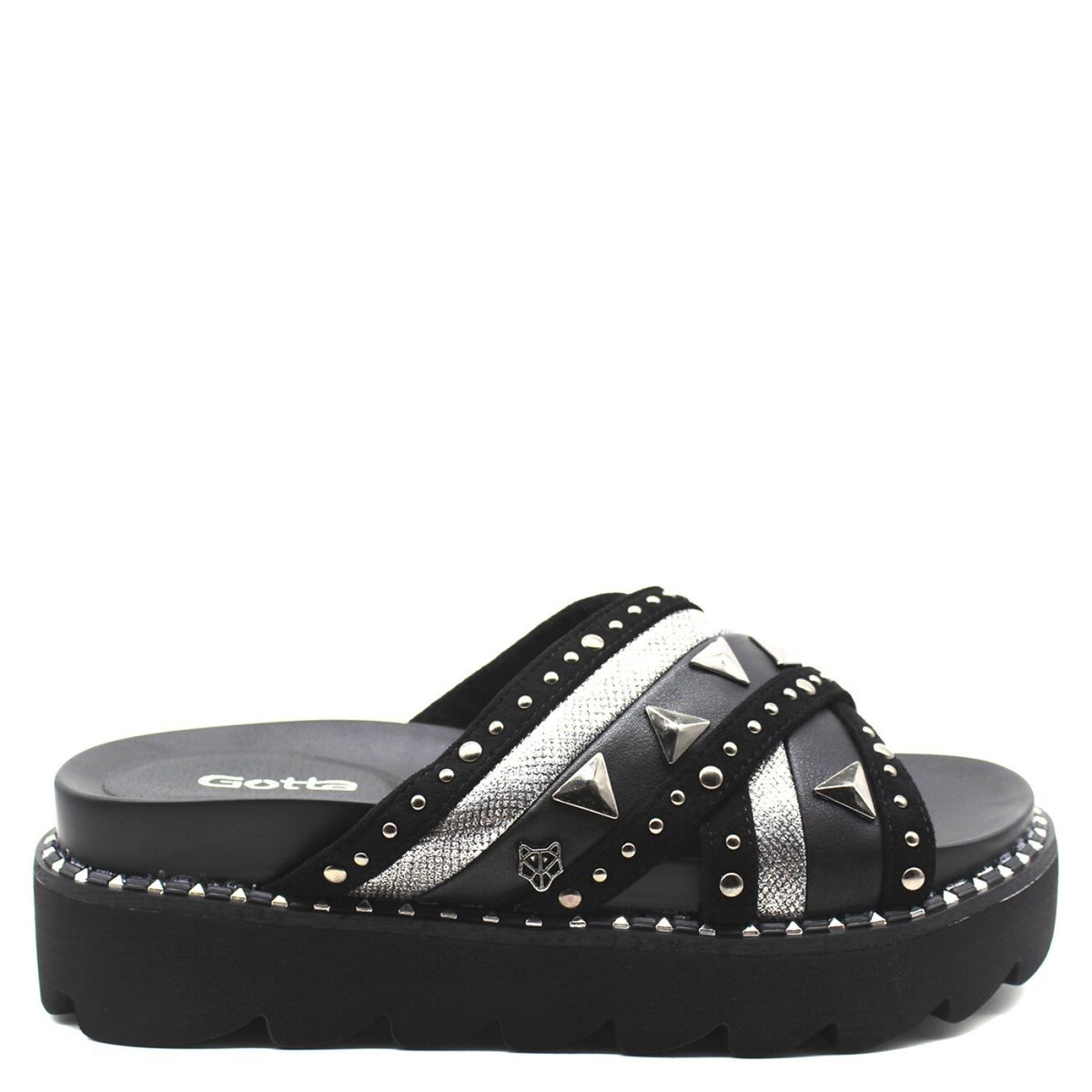 GOTTA - Sandalia Mujer Negra