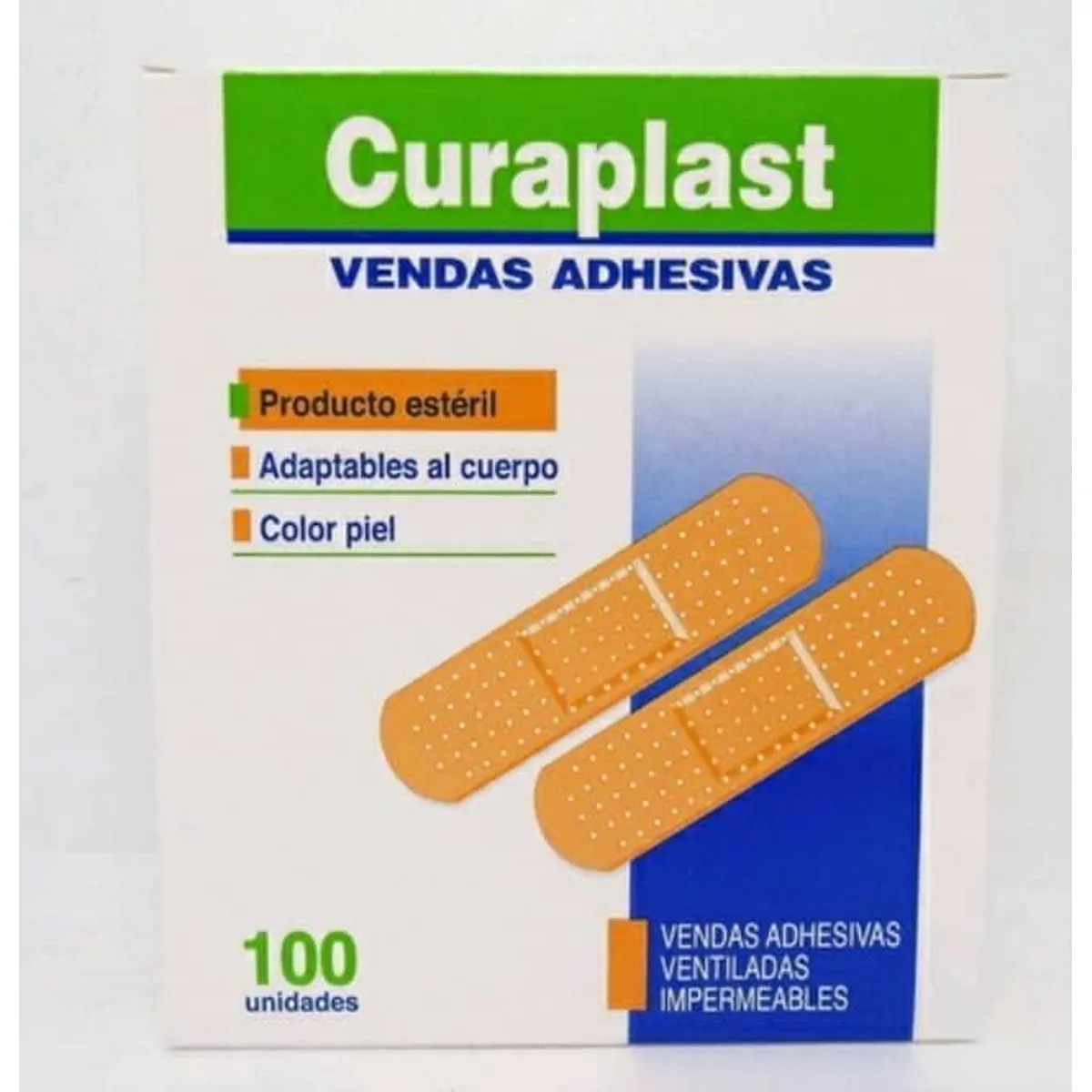GENERICO - Pack 5 Caja 600unds Parches curita curaplast.