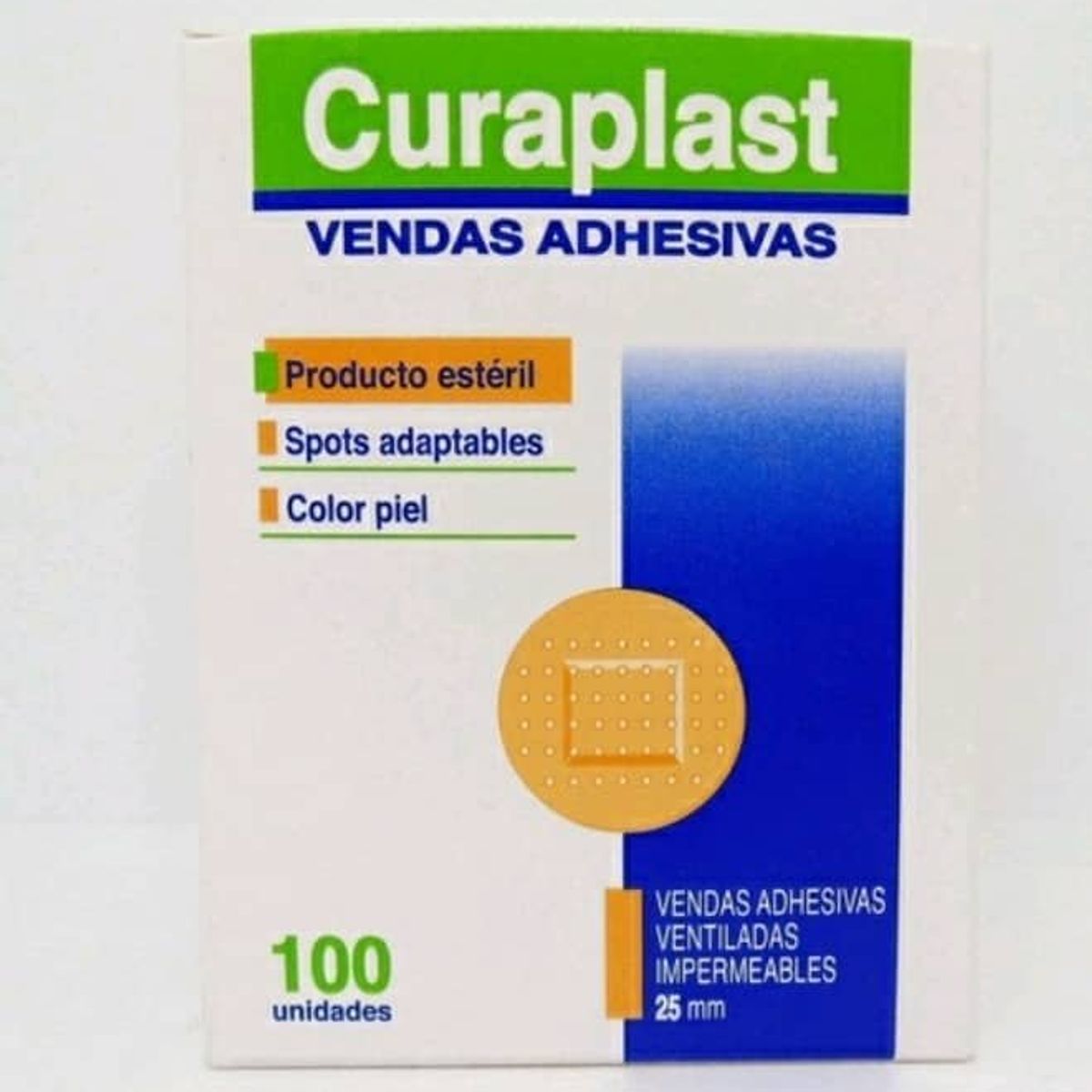 GENERICO - Pack 5 Cajas 600 unds Parche curita spot curaplast.