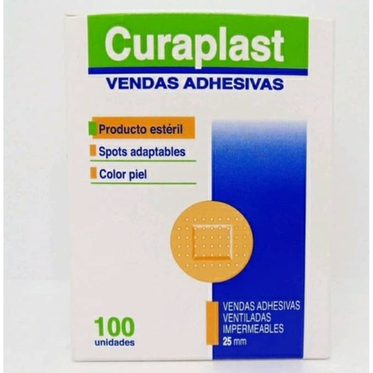 GENERICO - Pack 5 Cajas 600 unds Parche curita spot curaplast.