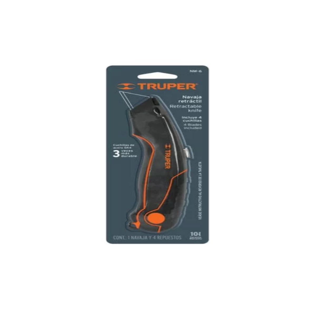 TRUPER - Cuchillo Cartonero Truper Nm-6