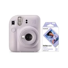 FUJIFILM - KIT INSTAX MINI 12 LILA + 10 PELÍCULAS LILA