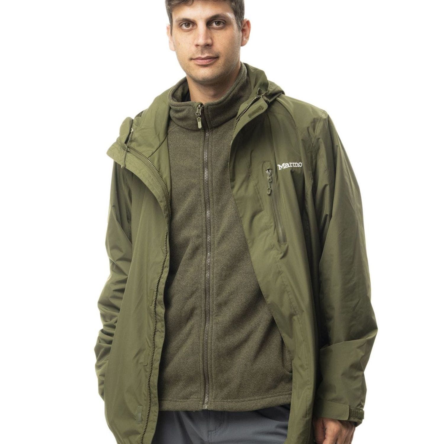 MARMOT Chaqueta 3 En 1 Campisi Nori Hombre Marmot | Falabella Chile