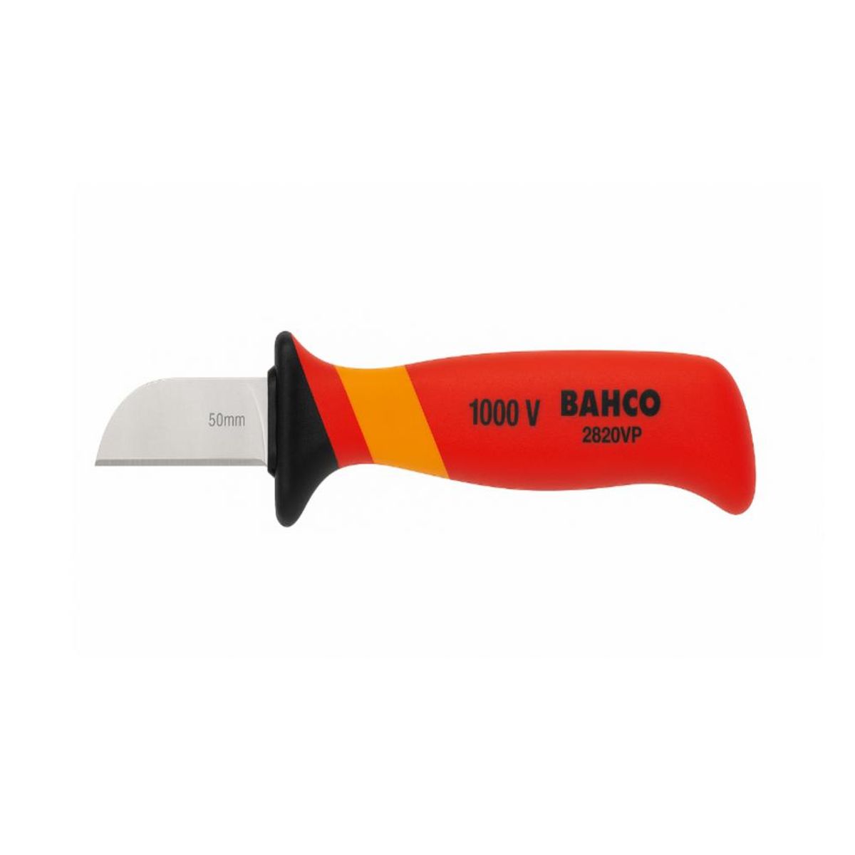 Cuchillo Electricista Recto Aislado 1000v Bahco 2820vp, marca BAHCO - Foto 2