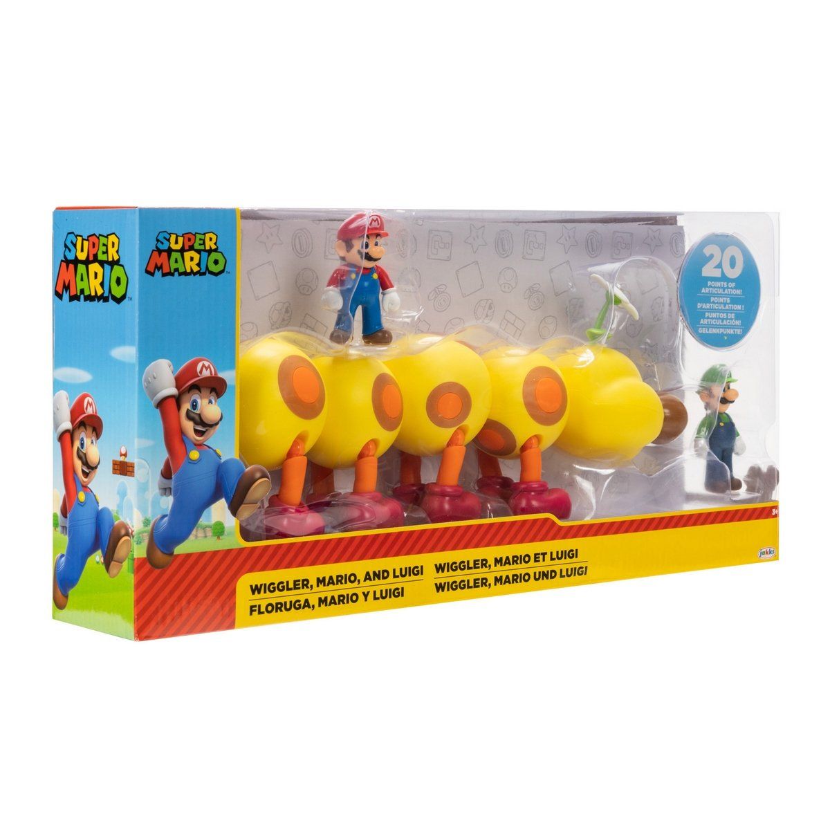 NINTENDO - Set 3 figuras Soda Jungle Super Mario de Nintendo