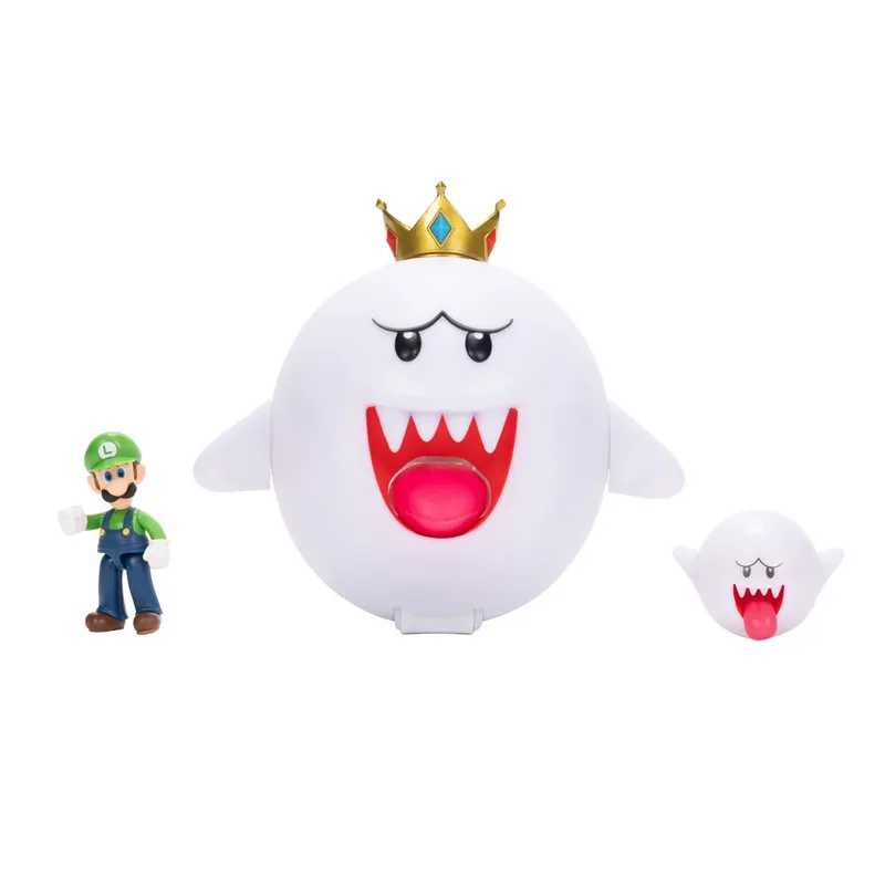 NINTENDO - Set figuras King Boo Super Mario de Nintendo