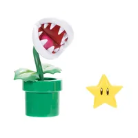 Figuras 10 cm super mario de - planta piraña