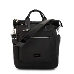 AMPHORA - Mochila porta notebook cecilia mediana negro