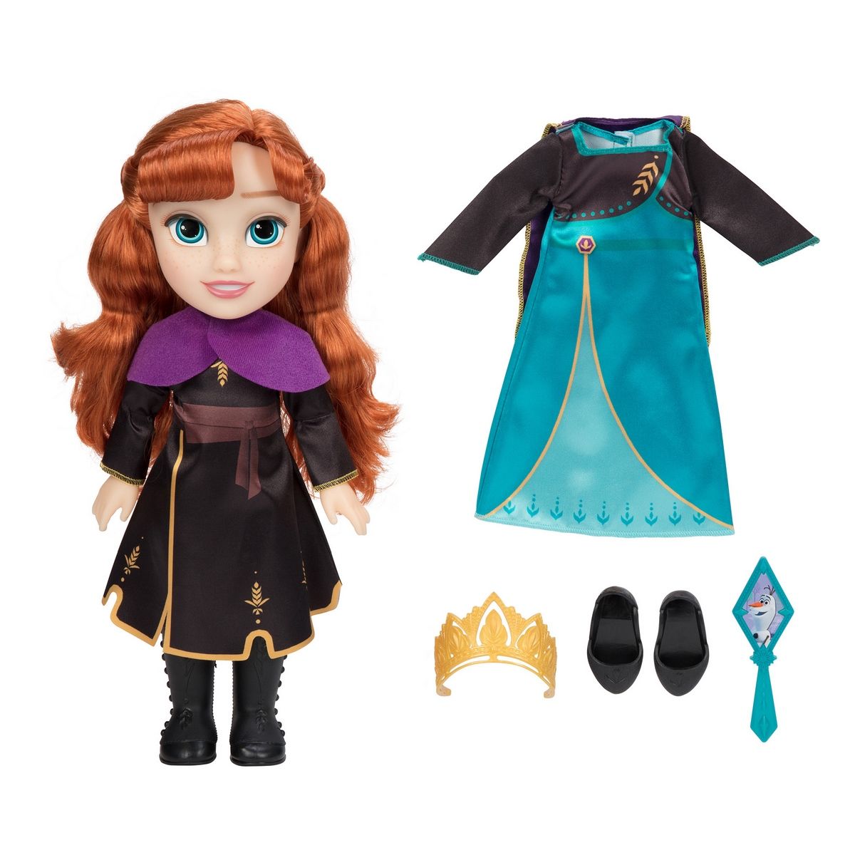 ANSALDO - Muñeca Fashion 35 cm Disney con Accesorios - Anna