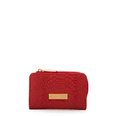 AMPHORA - Billetera luisa pequeña rojo