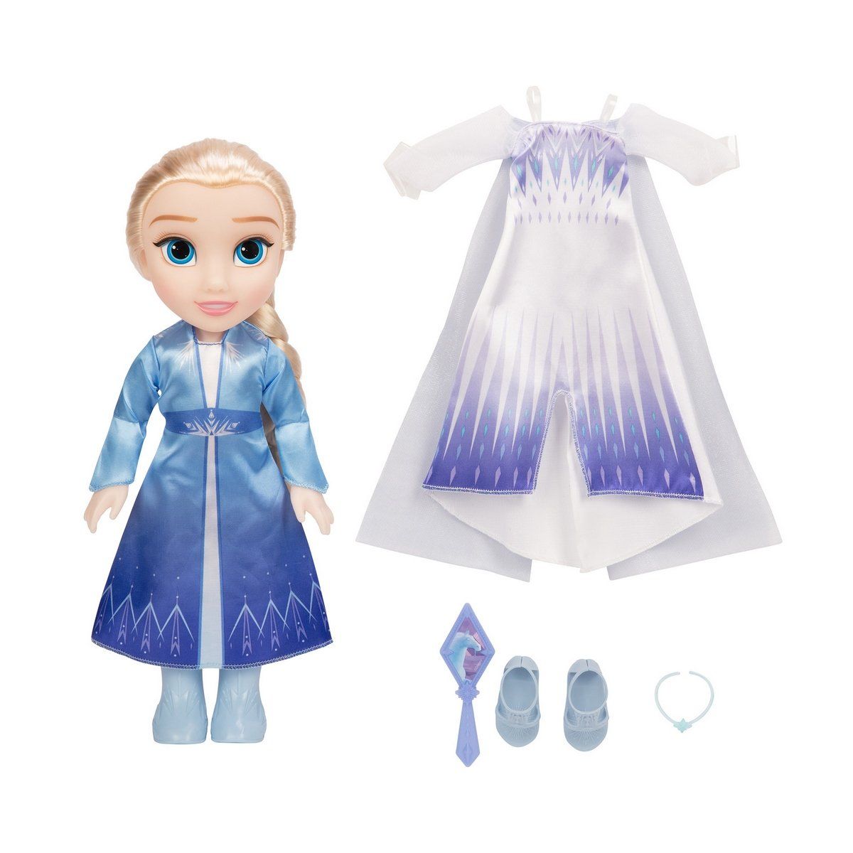 ANSALDO - Muñeca Fashion 35 cm Disney con Accesorios - Elsa