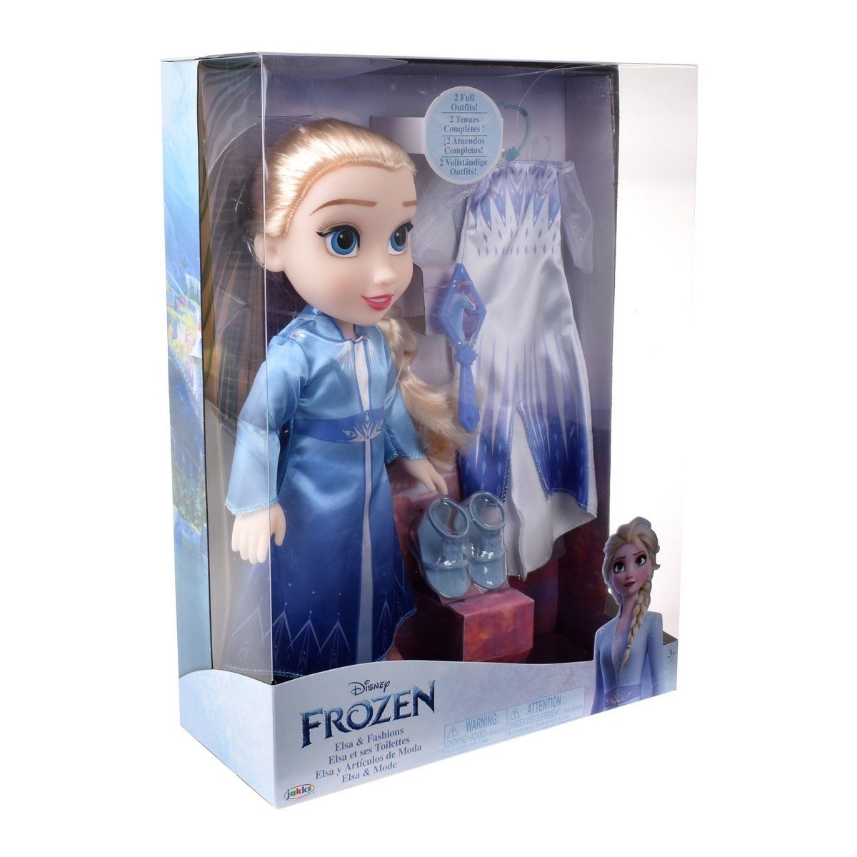 ANSALDO - Muñeca Fashion 35 cm Disney con Accesorios - Elsa