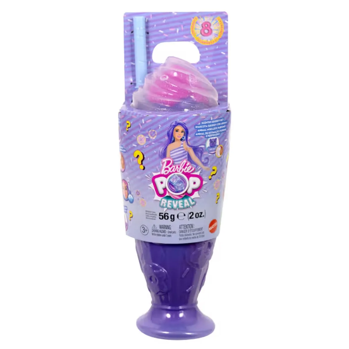 BARBIE - Barbie pop reveal muñeca dulces sorpresas - morado