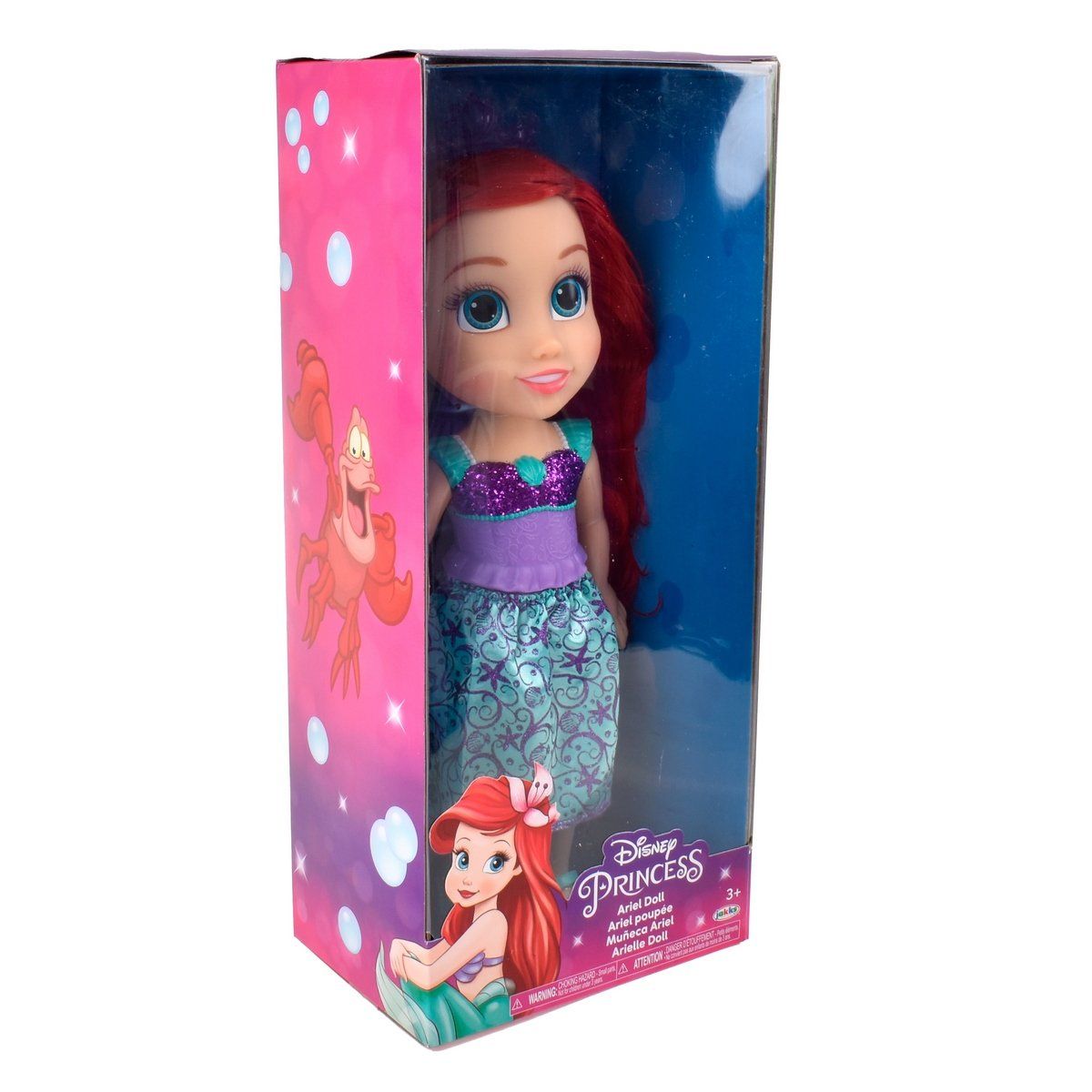 ANSALDO - Muñeca 35 cm Princesa Disney - Ariel