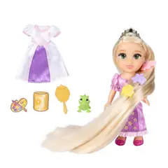 DISNEY - Muñeca 15 cm con accesorios princesas de - Rapunzel
