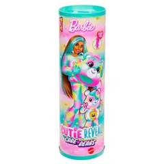 BARBIE - Muñeca Cutie Reveal mini ositos cariñositos - Verde