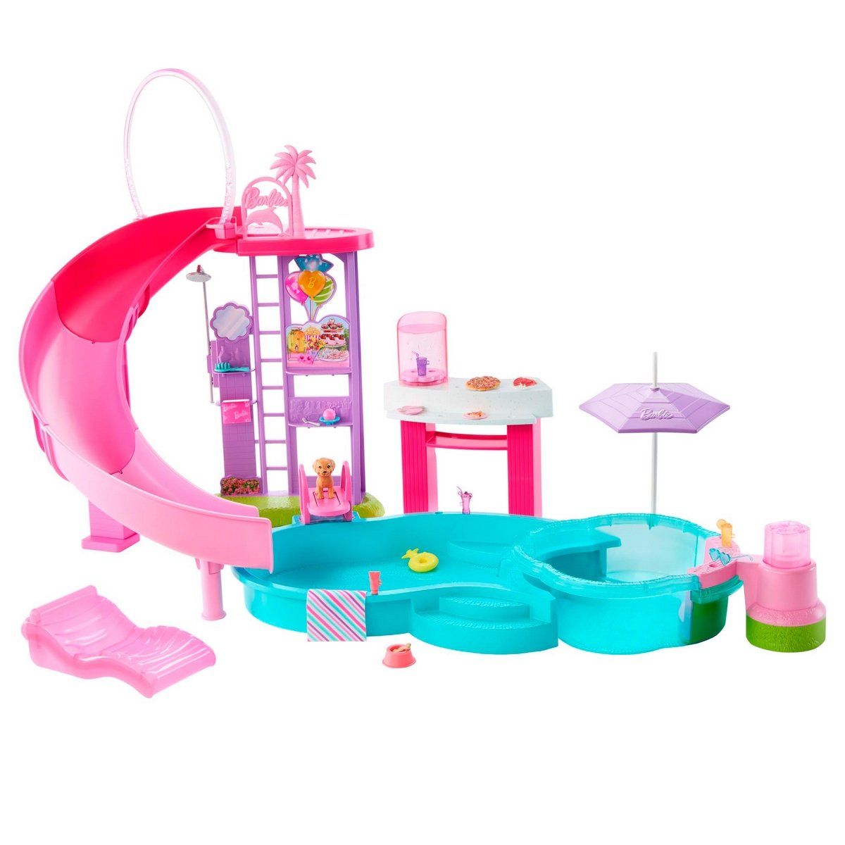BARBIE - Barbie set de juego piscina de los sueños