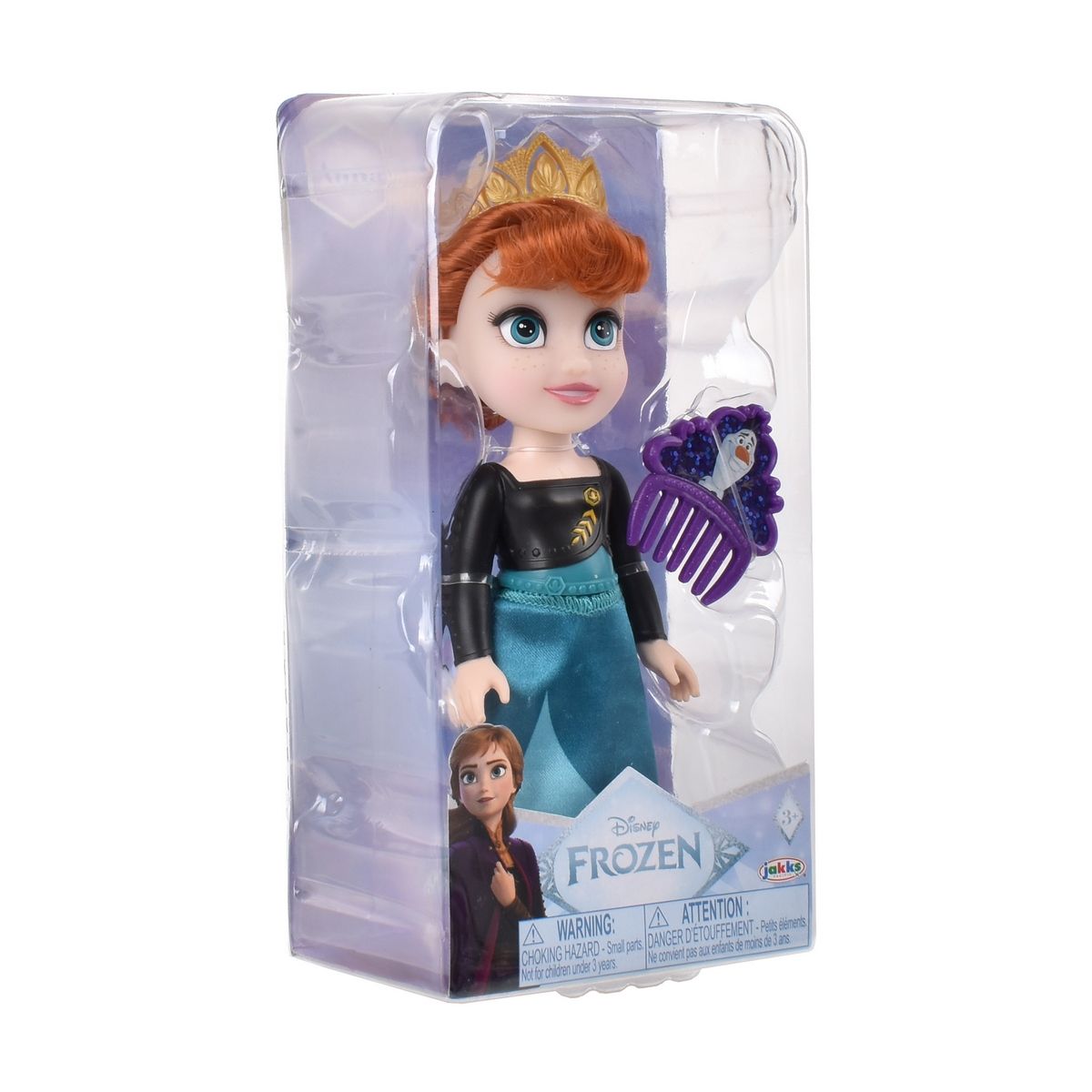 FROZEN - Muñeca con accesorios frozen disney -anna reina de arendelle