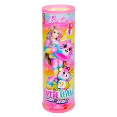 BARBIE - Muñeca Cutie Reveal mini ositos cariñositos - Rosa