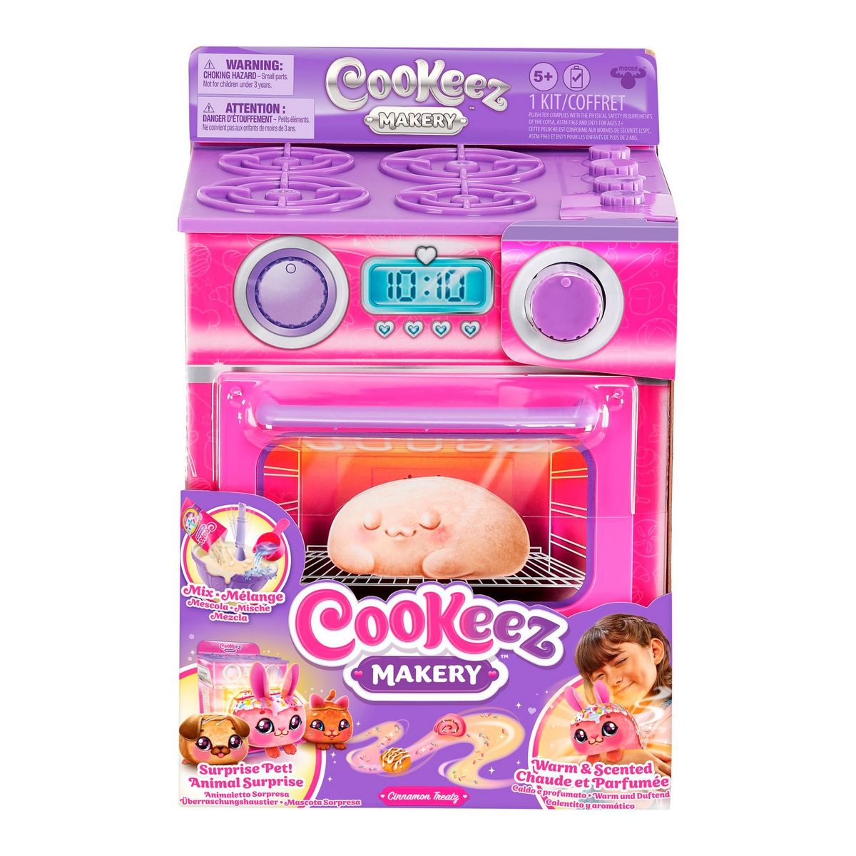 ANSALDO - COOKEEZ MAKERY SET HORNEADO MASCOTA CINNAMON