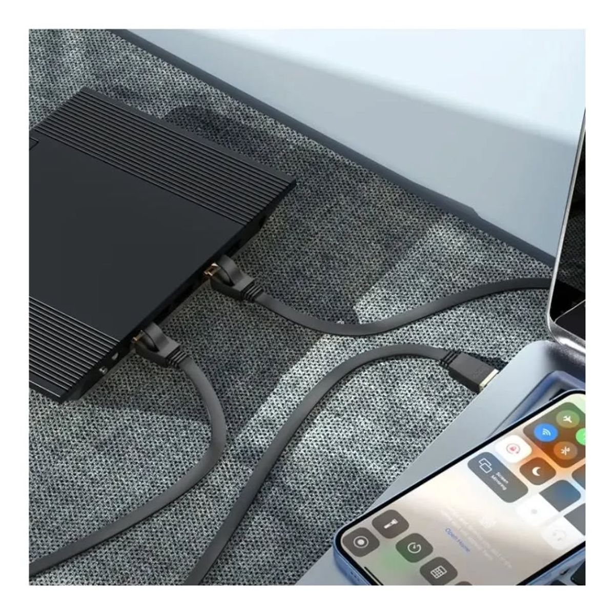 GENERICO - RED CABLE CAT6 - 5 MTS Anti-interferencia 6 HOCO Premium