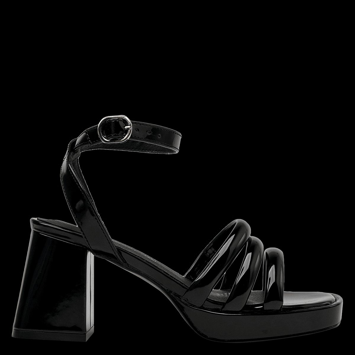 BRUNO ROSSI - Sandalia Vestir Mujer Negro Bruno Rossi