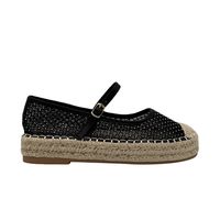 Ballerina para mujer Yute Negro