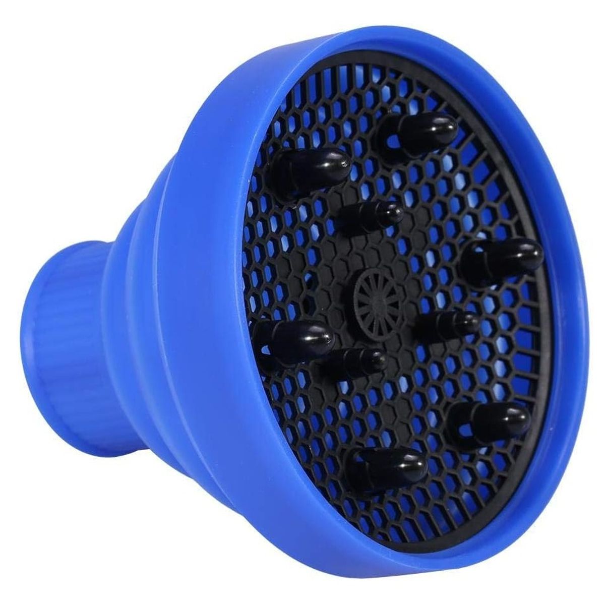 GENERICO - Difusor Para Secador De Cabello De Silicona Plegable Azul